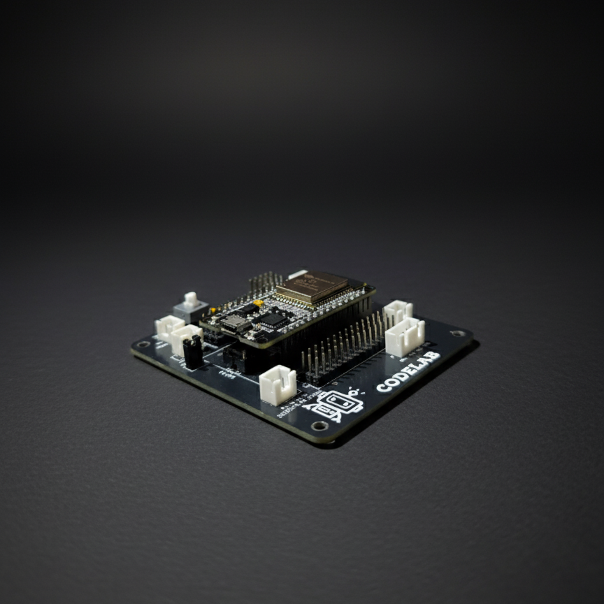 Tarjeta MULTILAB limpia y ordenada